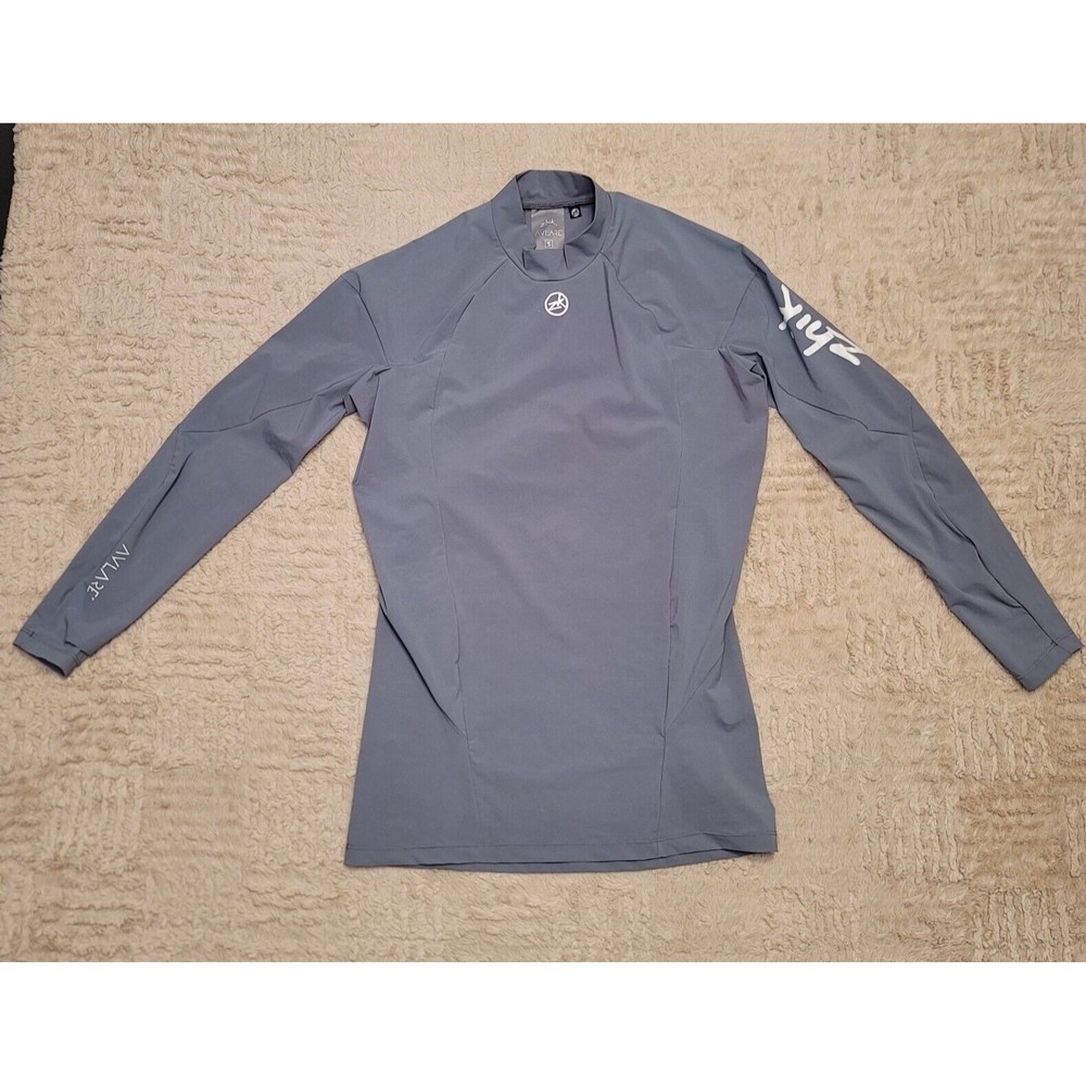 Zhik Avlare Hydrophobic Water Repellent Gray Long Sleeve Shirt Stretch Men's S